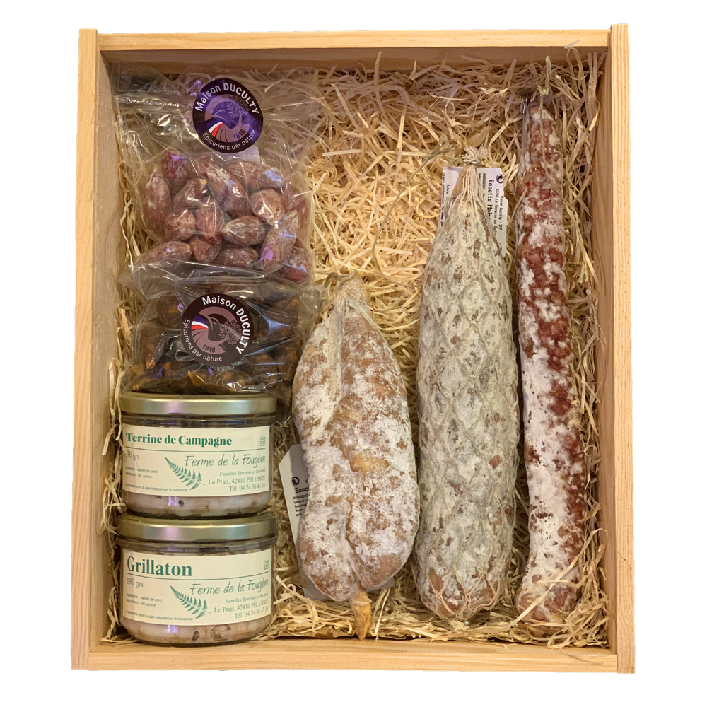 Coffret charcuterie - La ferme de Chrystelle