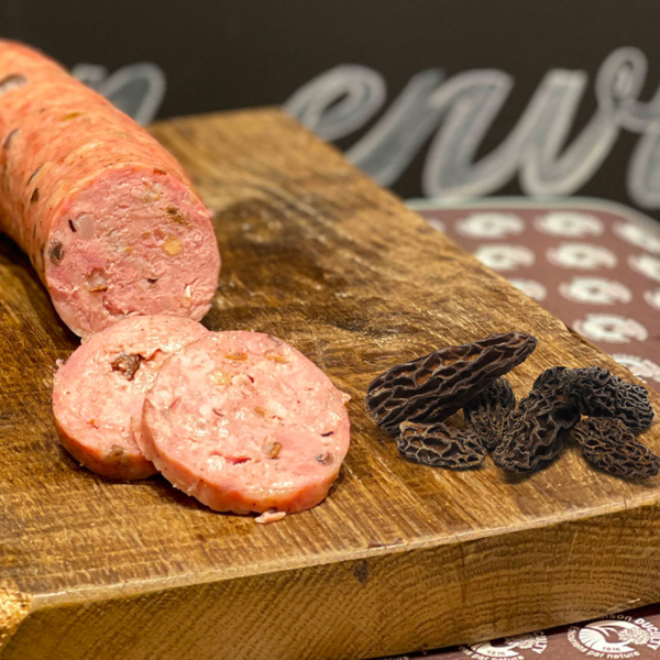 Le saucisson lyonnais au morilles, un incontournable de la charcuterie lyonnaise