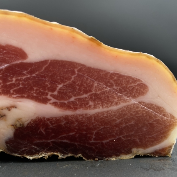 coeur de jambon sec truffé